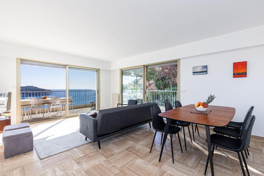 Villefranche Sur Mer:Appartement-Villa, Vue Mer, Jardin, Parking. Kültér fotó