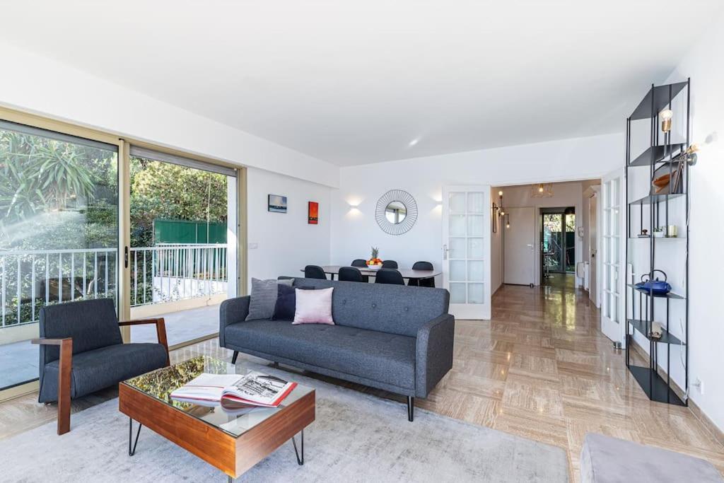 Villefranche Sur Mer:Appartement-Villa, Vue Mer, Jardin, Parking. Kültér fotó